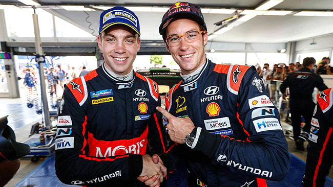 Hyundai, secondo doppio podio dal 2014!