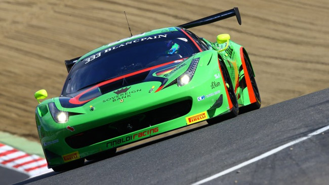 La Ferrari della Rinaldi Racing risponde presente