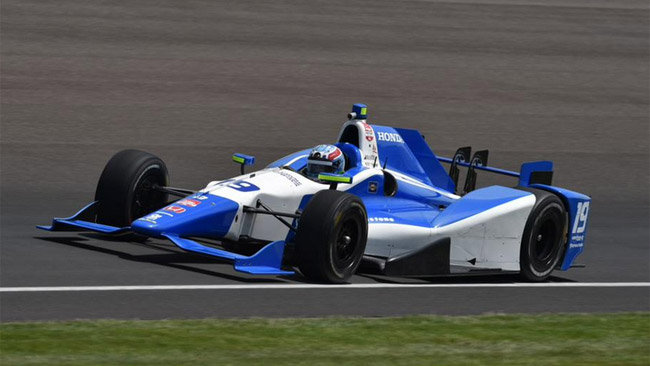 Dale Coyne con Vautier e Gonzalez a Detroit