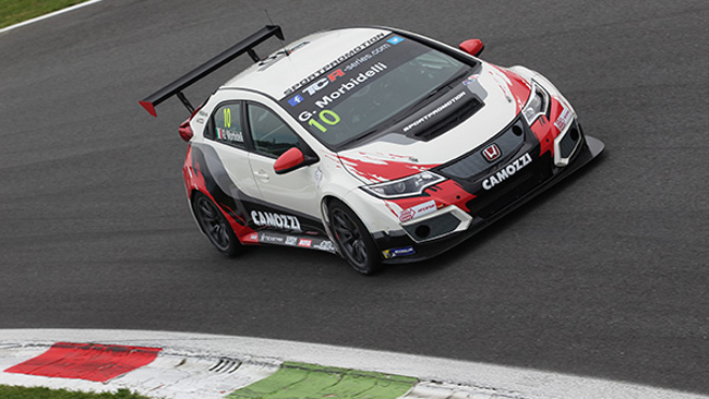 Monza, Test: Morbidelli porta la Civic al top