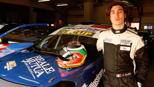 Nardilli con la Melatini Racing nella RS Cup