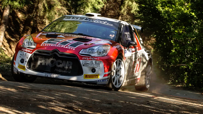 Michelini adatta la Citroen DS3 R5 alle gomme Pirelli