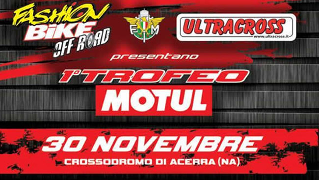 Il Primo Trofeo Motul andrà in scena ad Acerra
