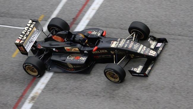 Maurizio Pitorri al via dell'F2 Italian Trophy a Magione