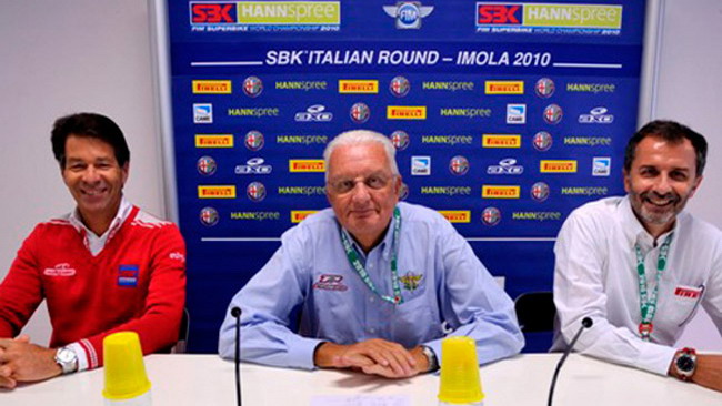 Team Italia Velocità 2011 con Infront, FMI e Pirelli