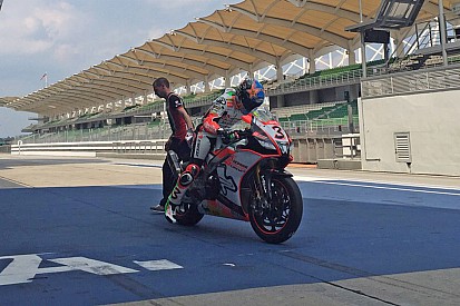WSBK - Des tests difficiles pour Max Biaggi à Sepang