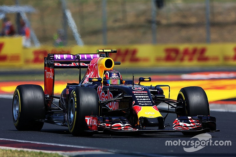 Kvyat se llevó un podio inesperado