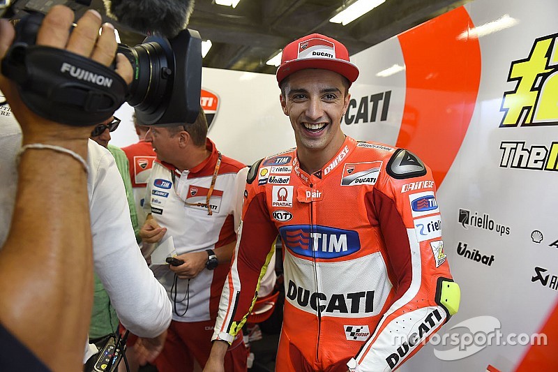 Iannone está a disgusto con el resultado