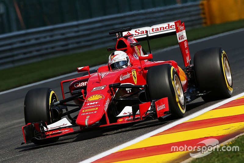 Coup dur pour Vettel et Ferrari à Spa-Francorchamps