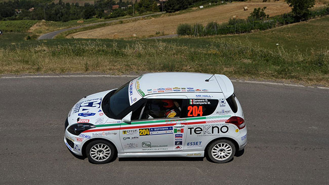 Suzuki Rally Trophy: tre equipaggi per il titolo assoluto