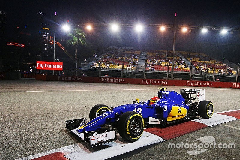 Nasr fue reprendido por no respetar los límites de la pista
