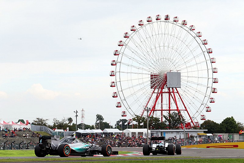 La parrilla de salida del GP de Japón