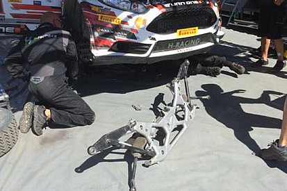 Cremagliera nuova per la Fiesta R5 di Lukyanuk