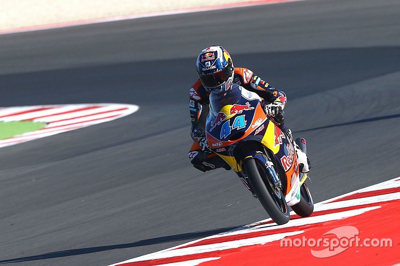 Miguel Oliveira cala il tris nella pazza gara di Aragon