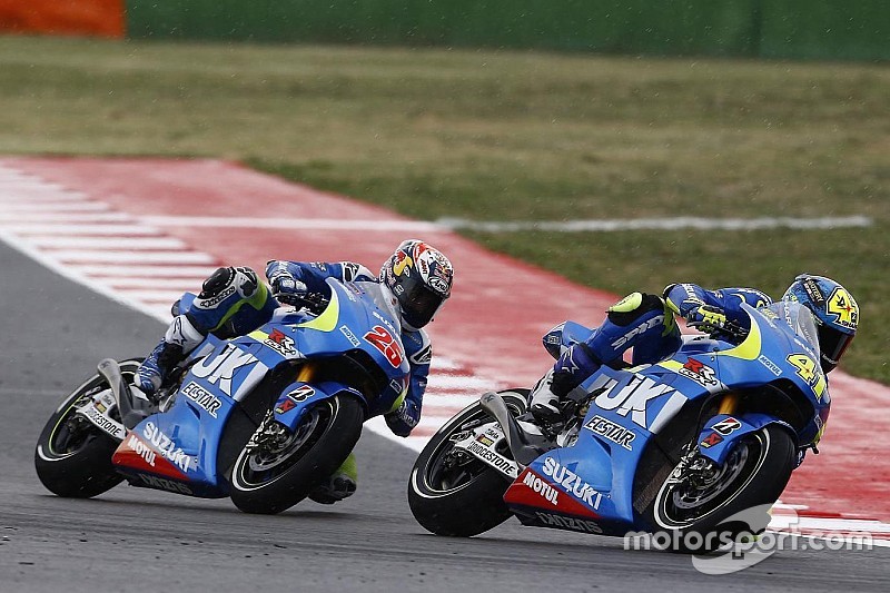 La Suzuki deve migliorare l'elettronica per il bagnato