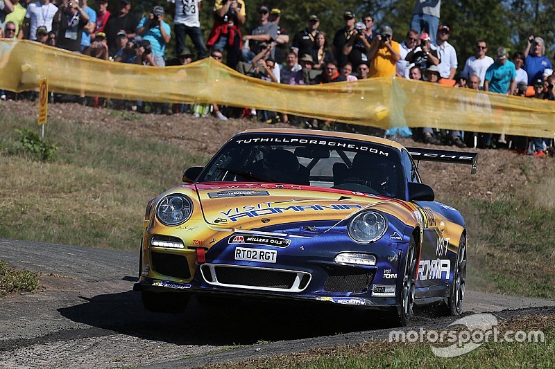 François Delecour al Valais con la Porsche 997