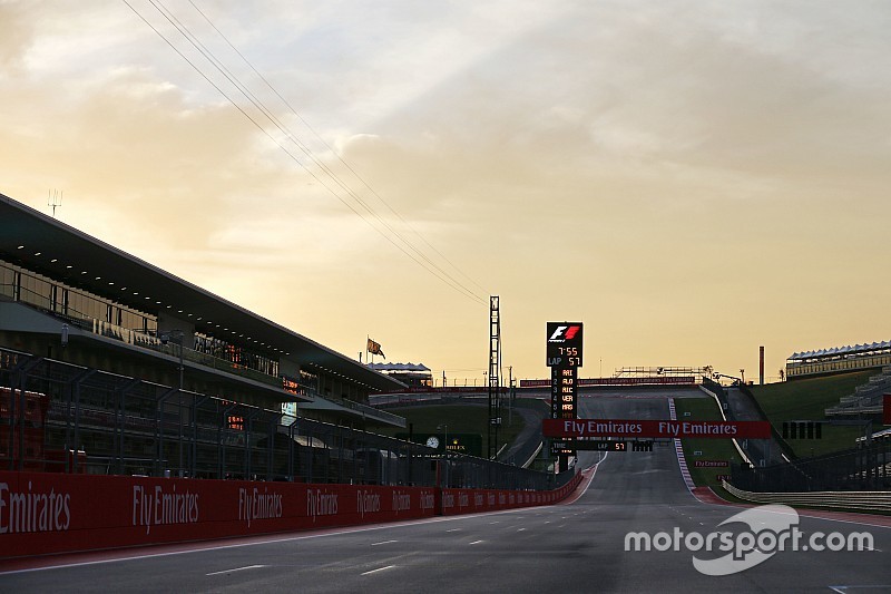 La F1 espera lluvia durante el fin de semana en Austin