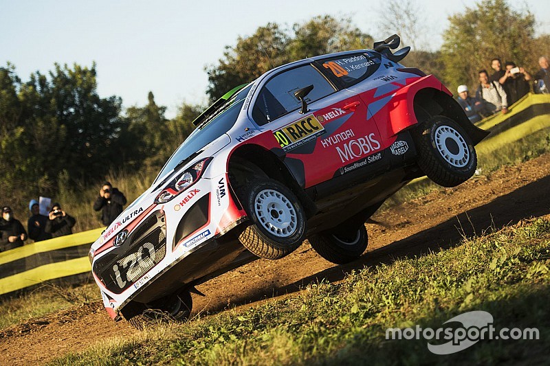 Paddon marca el mejor tiempo en el shakedown en España