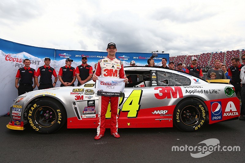 NASCAR Talladega: Jeff Gordon auf der Pole-Position