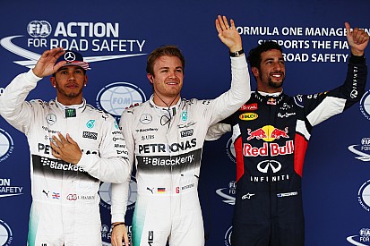 GP USA: Wieder Regenabbruch, aber Nico Rosberg auf der Pole