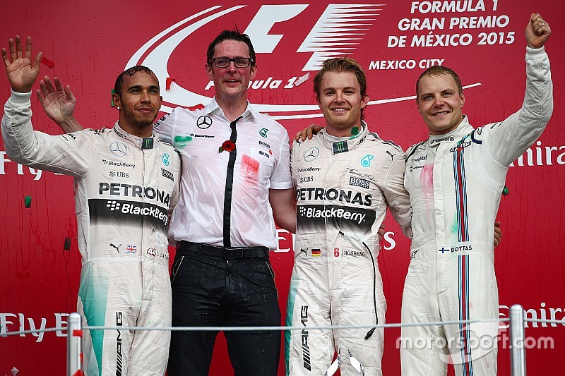 GP Mexiko: Nico Rosberg führt Mercedes-Doppelsieg an
