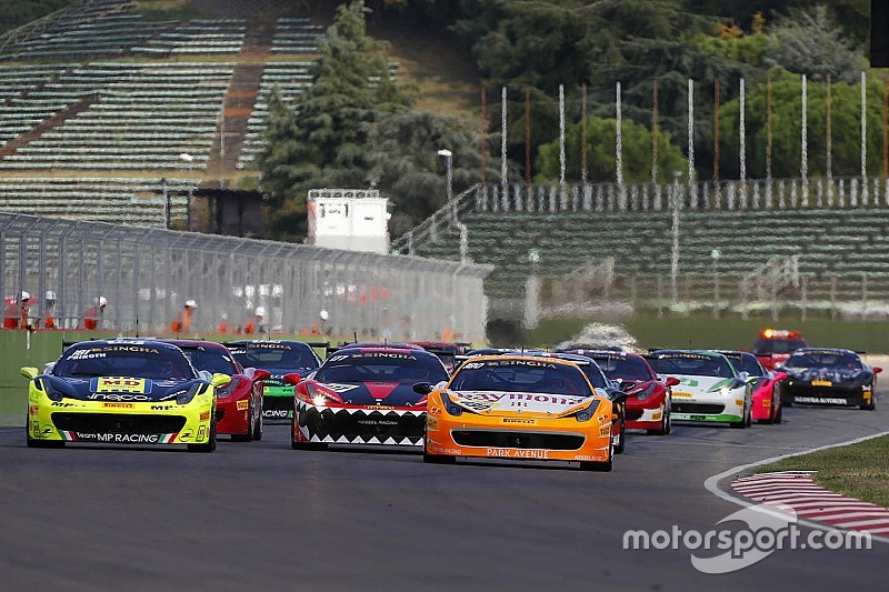 Сингания выиграл первую гонку Ferrari Challenge, Принот завоевал титул