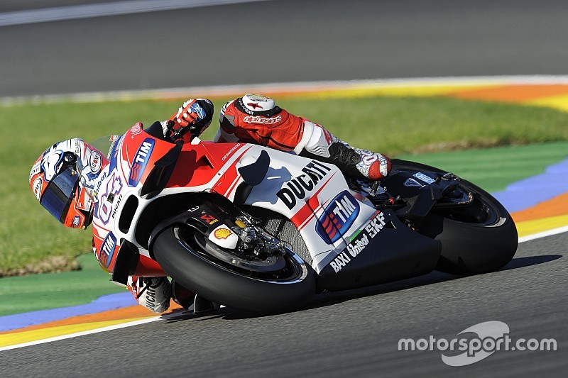 Problemi di grip e di pressioni per Dovizioso