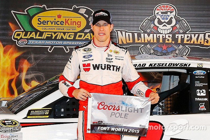 NASCAR Texas 2: Brad Keselowski holt die Pole-Position
