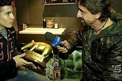 Consegnato il Tapiro d'oro a Marc Marquez