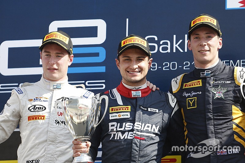 GP2 Bahrain: Mitch Evans siegt im Sprintrennen