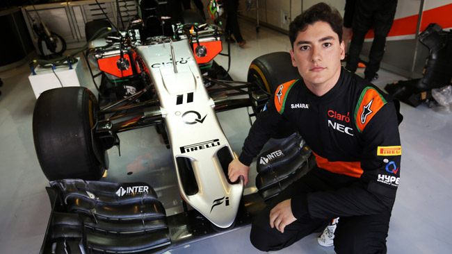 Celis Jr soddisfatto del suo debutto sulla Force India