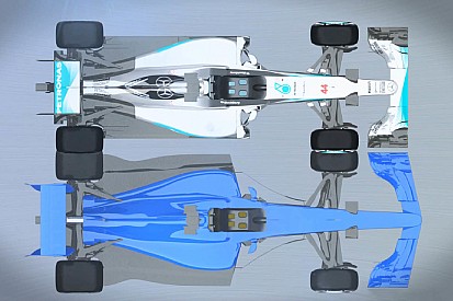 Video: Comparación entre los autos de F1 de 2017 y los actuales