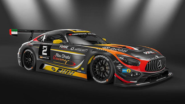 24 Ore del Dubai: ecco la livrea del team Black Falcon