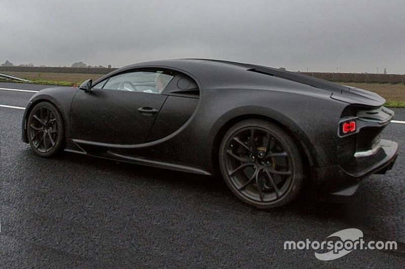 Gelekt: topsnelheid Bugatti Chiron bedraagt 467 km/u