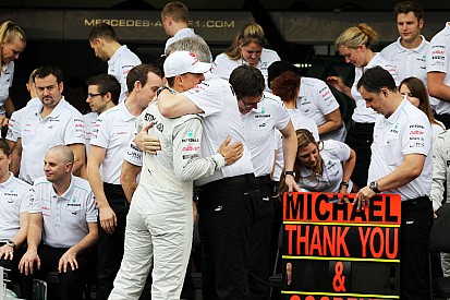 Brawn: Schumacher foi fundamental para sucesso da Mercedes