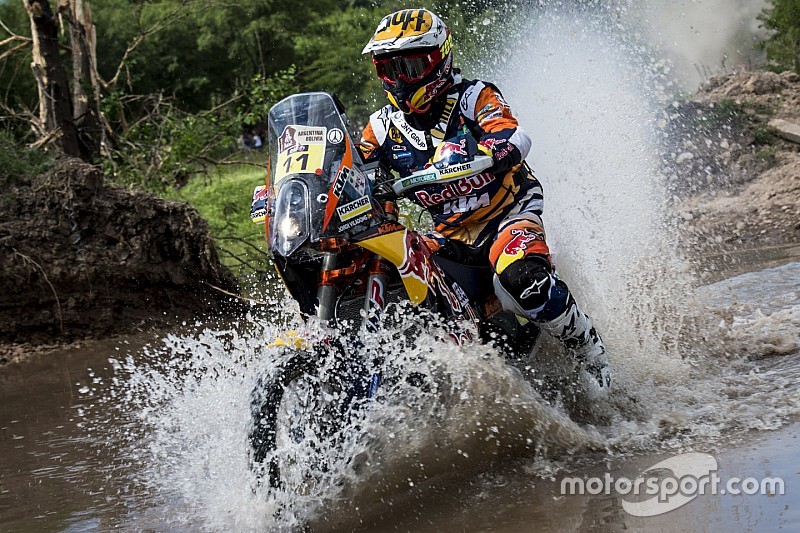 Jordi Viladoms festejó cumpleaños en pleno rally