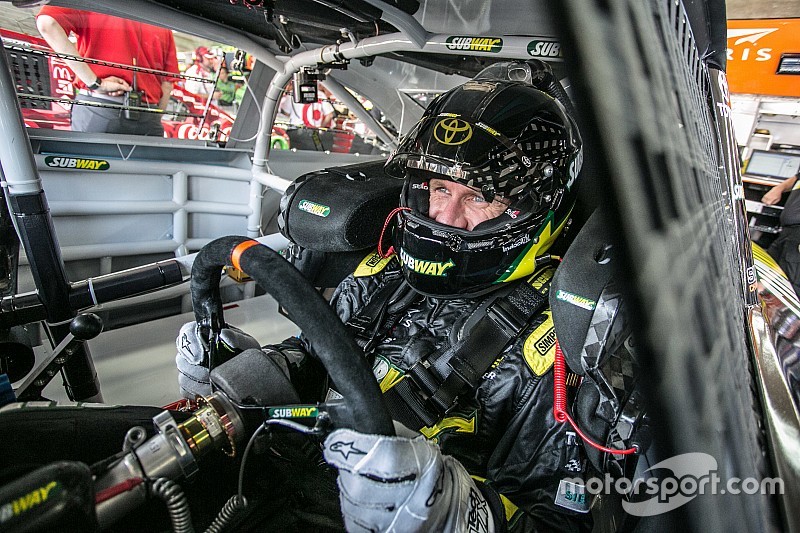 Au volant d’une voiture de NASCAR