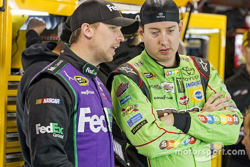 Kyle Busch und Denny Hamlin noch nicht ganz fit