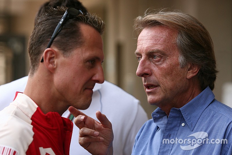 Montezemolo dice que las noticias que le llegan de Schumacher