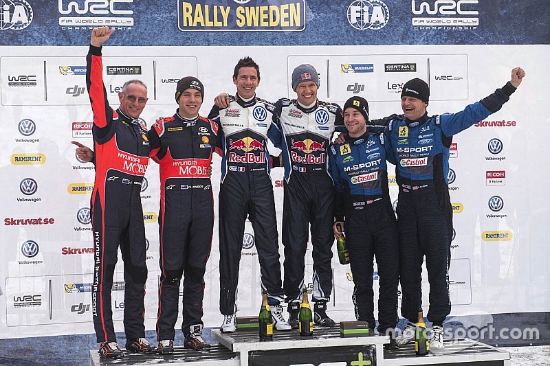 Ogier se llevó el triunfo en Suecia
