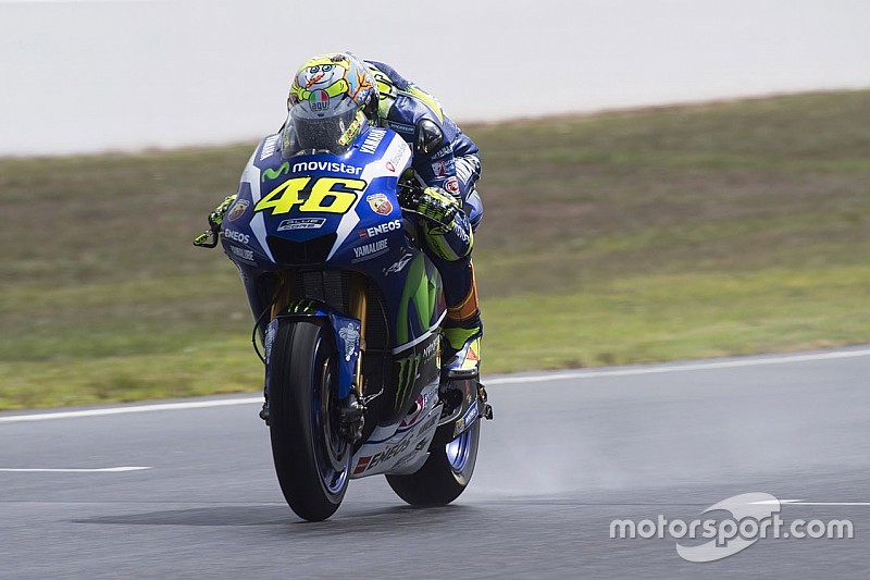 Rossi gaat voorlopig hybride Yamaha gebruiken