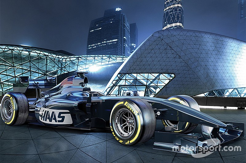 Haas completó su primera vuelta en la pista
