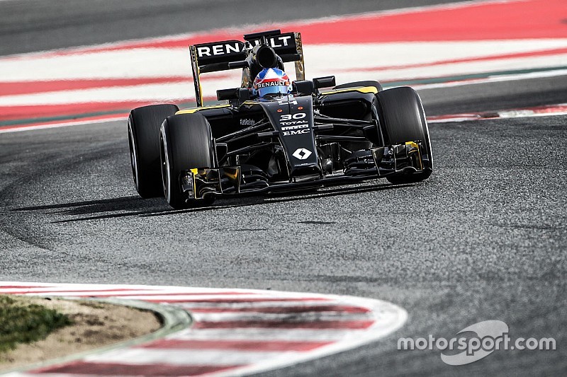 Palmer baalt van weinige kilometers tijdens eerste testdag