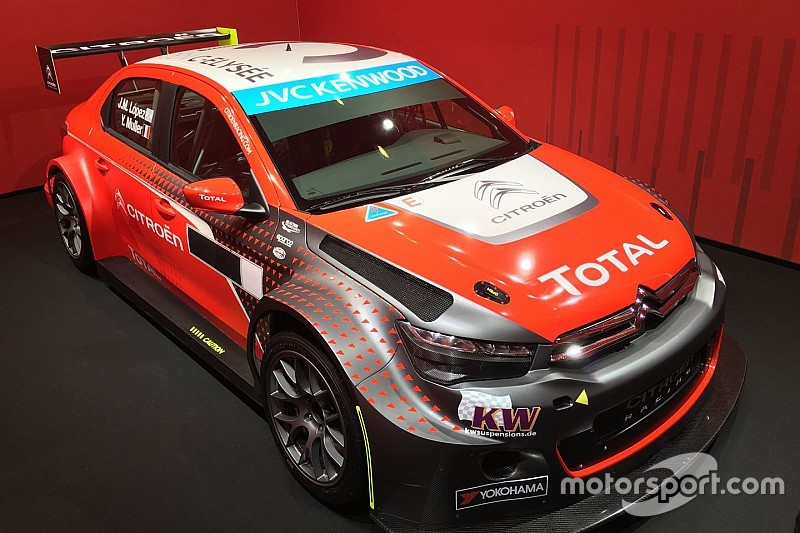 Citroën onthult nieuwe WTCC-kleuren
