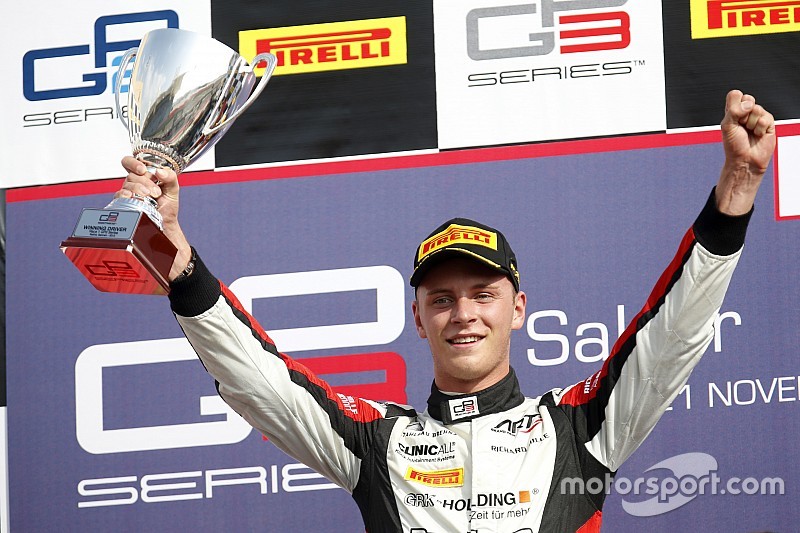Kirchhofer graduates to GP2 with Carlin