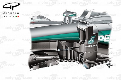 Mercedes: l'aerodinamica va alla ricerca della "minigonna pneumatica"?