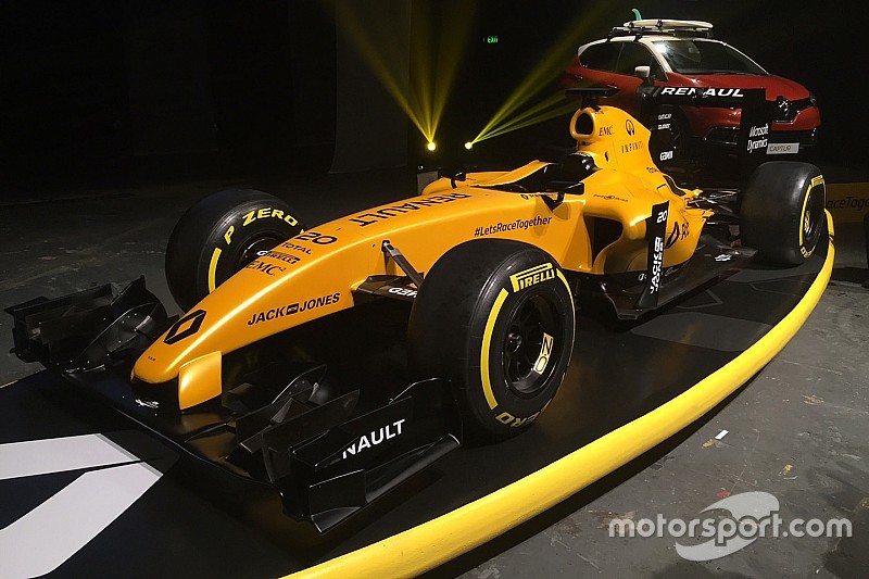 Renault svela la livrea definitiva 2016 della R.S.16