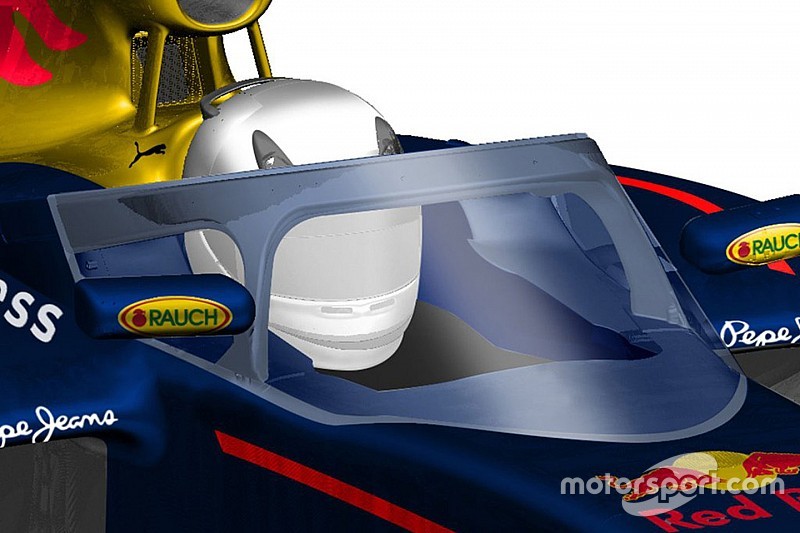 La cabina de Red Bull