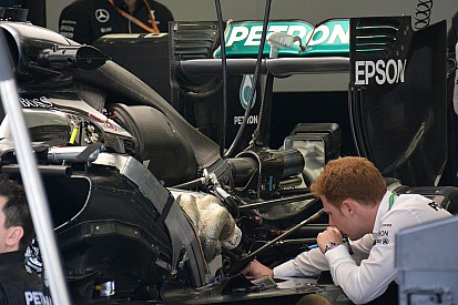 Mercedes: abbassato lo scambiatore di calore dell'ERS