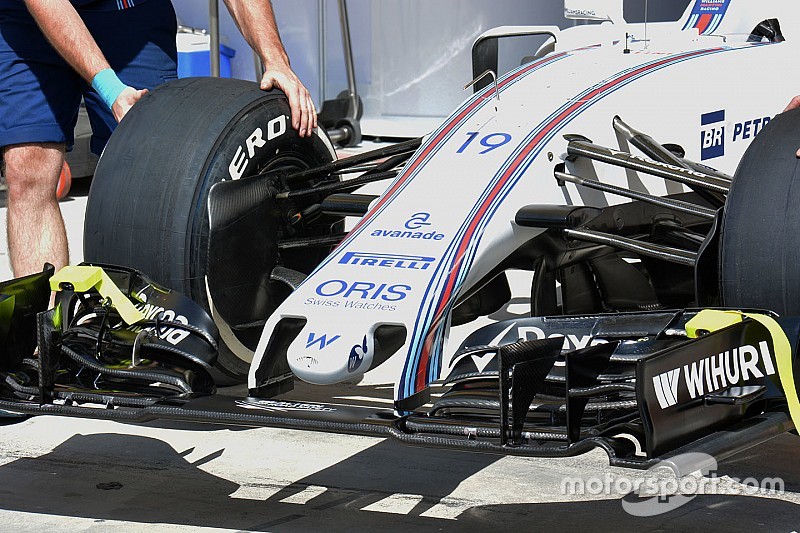 Williams onthult nieuwe ultrakorte neus